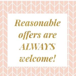 Reasonable Offers Considered!!!